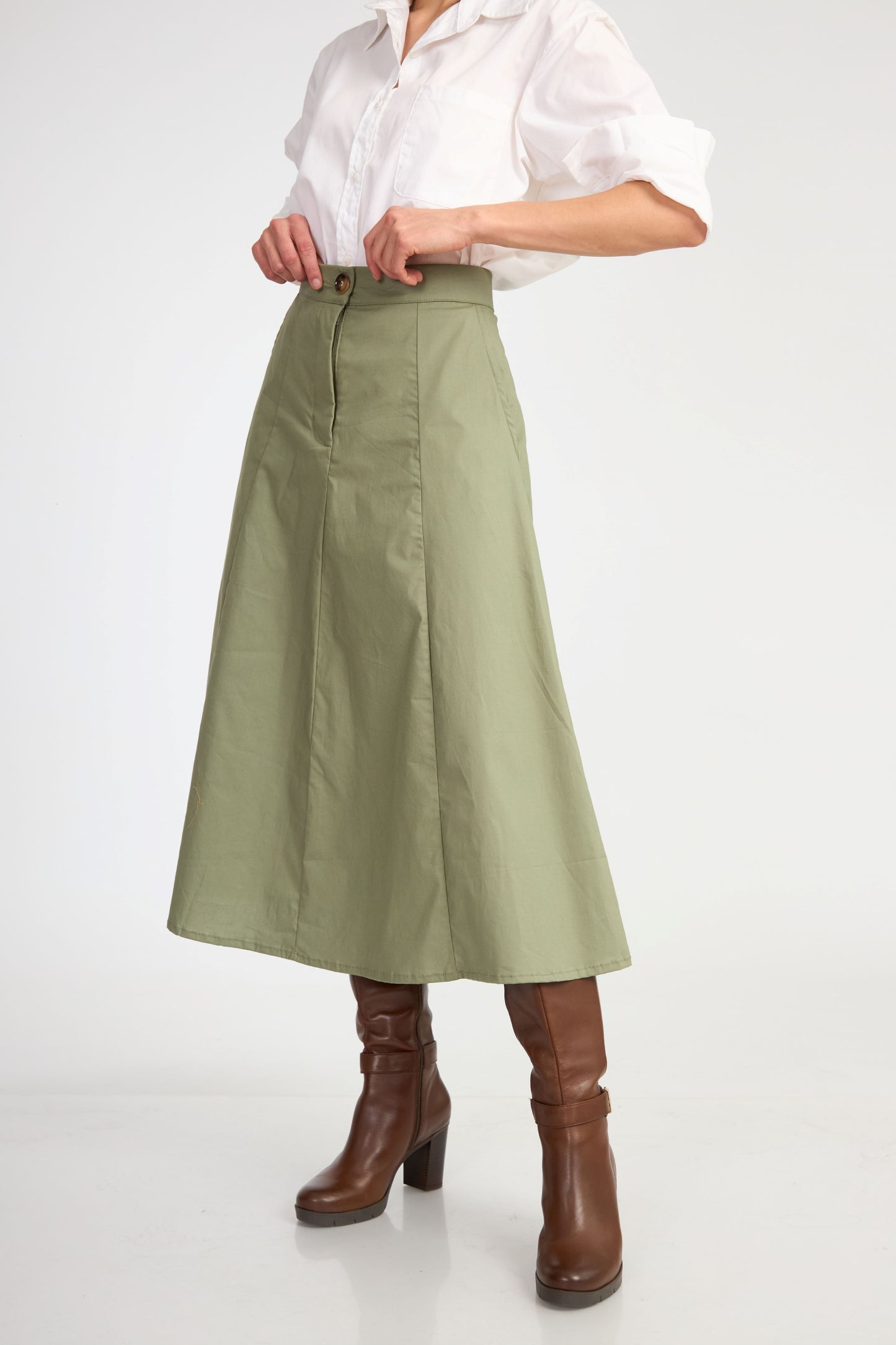 Falda Silvia verde