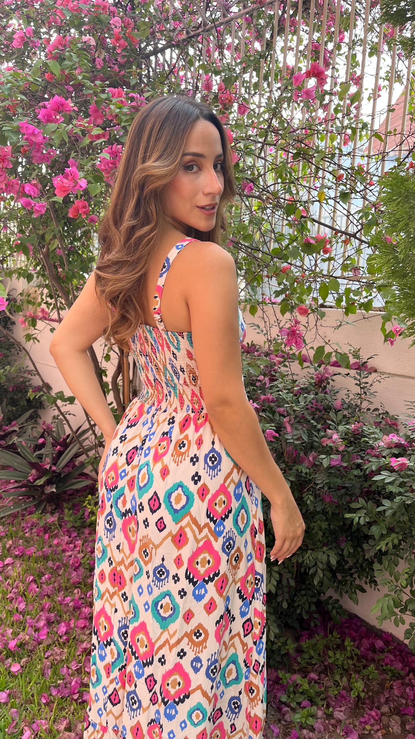 Vestido Sol print boho
