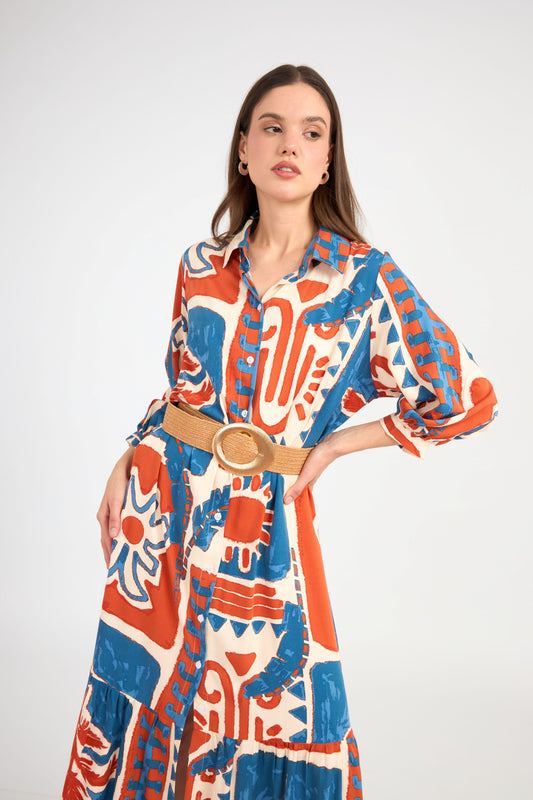 Correa elásticada c/hebilla dorada