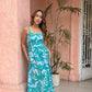 Vestido Sol print verde