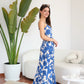 Vestido Sol print azul