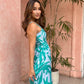 Vestido Sol print verde