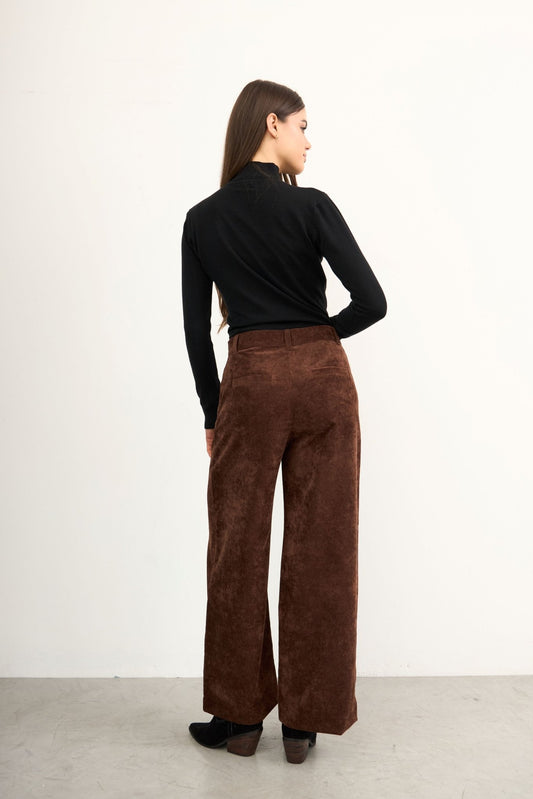 Pantalón Corduroy color Marrón - Almát.pe