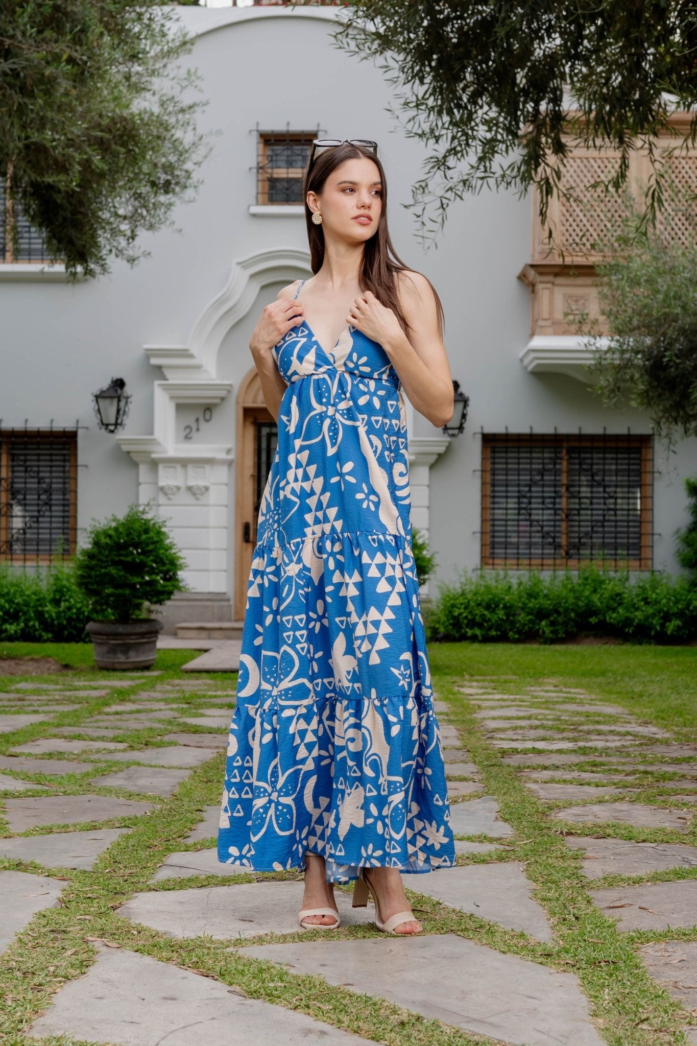 Vestido Mar Azul color Talla única - Almát.pe