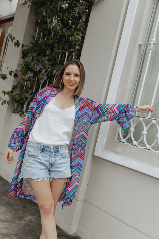 Kimono Alice Estampado